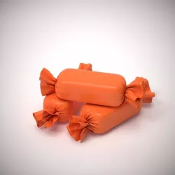 Candy wrapper v 3 3D model
