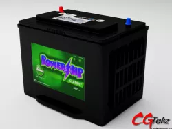 Car Battery Generic 3D model