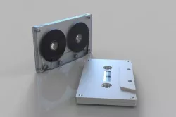 cassette tape 3D model