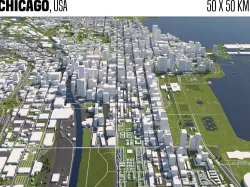 Chicago 3D model