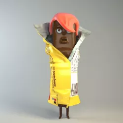 Choco Cheek Food creatures series 3D model