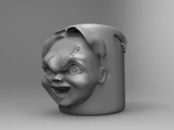 chucky porta lapiz 3D model