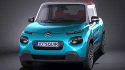 Citroen e-Mehari 2017 3D model