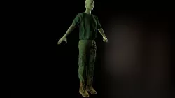 Clothing Set 10 Low-poly  3D model