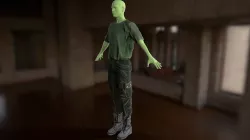 Clothing Set 9 Low-poly  3D model