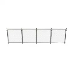 construction fence Low-poly  3D model