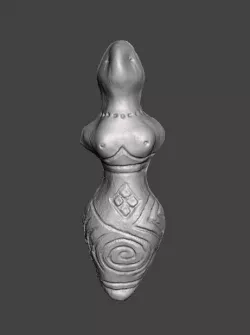 Cucuteni-Trypillian figurine  5 3D model