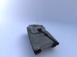 CV90 tank 3D model