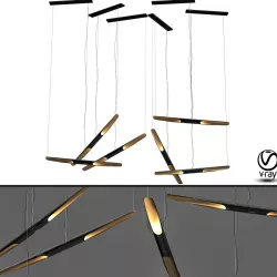 Delighfull Unique Pendant Lamp 3D model