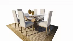 dining table 3D model