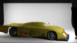 Dome Zero RL80 Low-poly  3D model