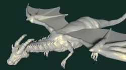 dragon sculpt  3D model
