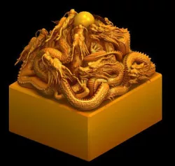 dragon seal 3D model