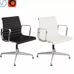 Eames Management Chair Glides 3D model