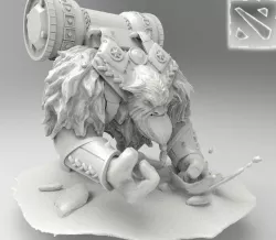 Earthshaker Dota 2 3D model