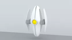 Elipse robot Low-poly  3D model