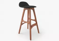 Erik Buch Bar Stool 3D model