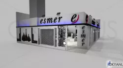 Esmer Exhibition Design 3D model