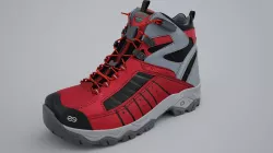 EWEST Mountainhiking boots 3D model