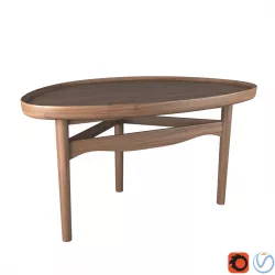 Eye table By Finn juhl 3D model