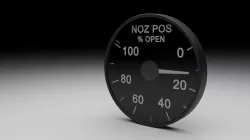 F16 Nozzle Position Indicator 3D model