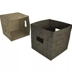 Fabric Boxes 3D model