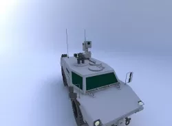 Fennek Reconnaissance Vehicle 3D model