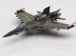 fighter 3D model