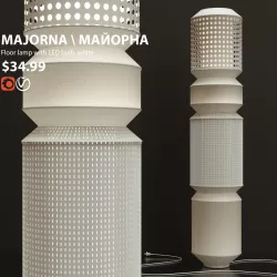 floor lamp IKEA majorna 3D model