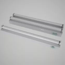 fluorescent lights 3D model 3D model