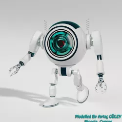 Funny Robot 3D model