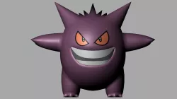 Gengar Rig 3D model