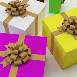 gift box set 3D model