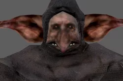 Goblin Low poly Low-poly  3D model