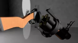Grenade Launcher TF2 Low-poly  3D model