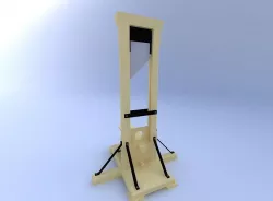 Guillotine 3D model
