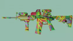 GUN MODEL 3D model