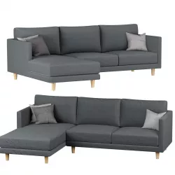Halley conner lounge sofa 3D model