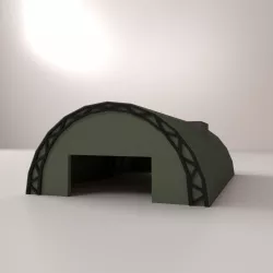 Hangar 3D model