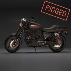 Harley Davidson XR1200x Fully Rigged 3D model