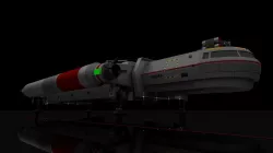 Heavy Interplanetary Escort Shuttle 3D model