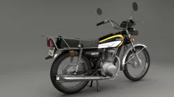 honda bike 125 3D model