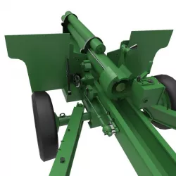 Howitzer Low-poly  3D model