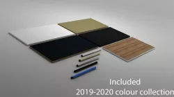 IKEA Linnmon table with  ADILS legs 3D model