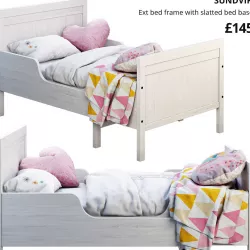 Ikea Sundvik 3 bed 3D model