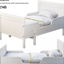 Ikea Sundvik 4 bed 3D model