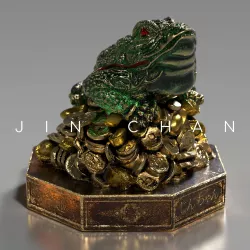 Jin Chan Money Frog Low-poly  3D model