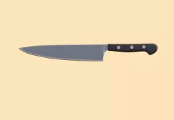 Knife Low-poly  3D model