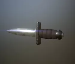 Low-Poly Dagger Viking Medieval Editorial License Low-poly  3D model