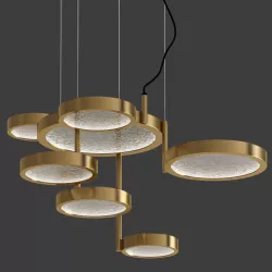 LUNA chandelier 3D model